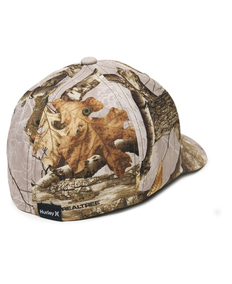 HURLEY Real Tree FlexFit Hat Camo Men's Hats Hurley 