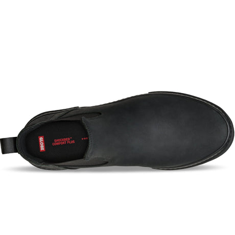 GLOBE Dover II Shoes Black Crazyhorse Men's Skate Shoes Globe 