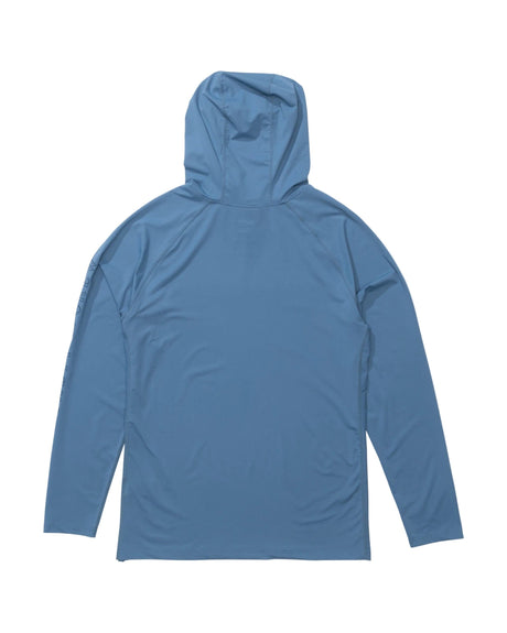 SALTY CREW Apex Perforated Sunshirt Captains Blue Men's Rashguards Salty Crew 