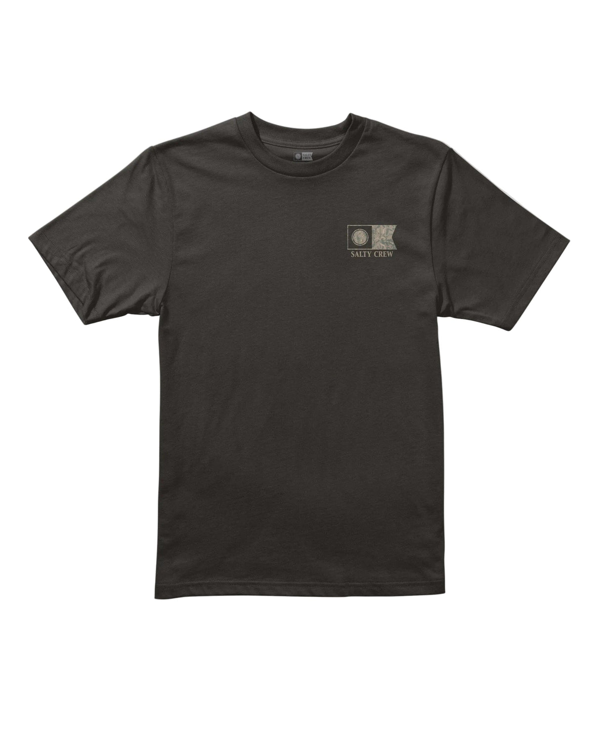 SALTY CREW Boys Flagship Fill T-Shirt Black Boy's T-Shirts Salty Crew 