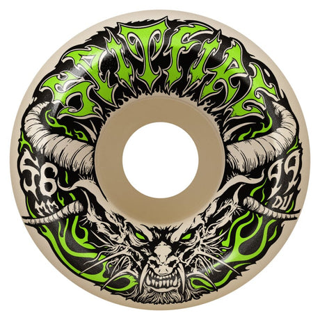 SPITFIRE Team Demon Redux F4 99 Conical Full 56mm Skateboard Wheels Skateboard Wheels Spitfire 