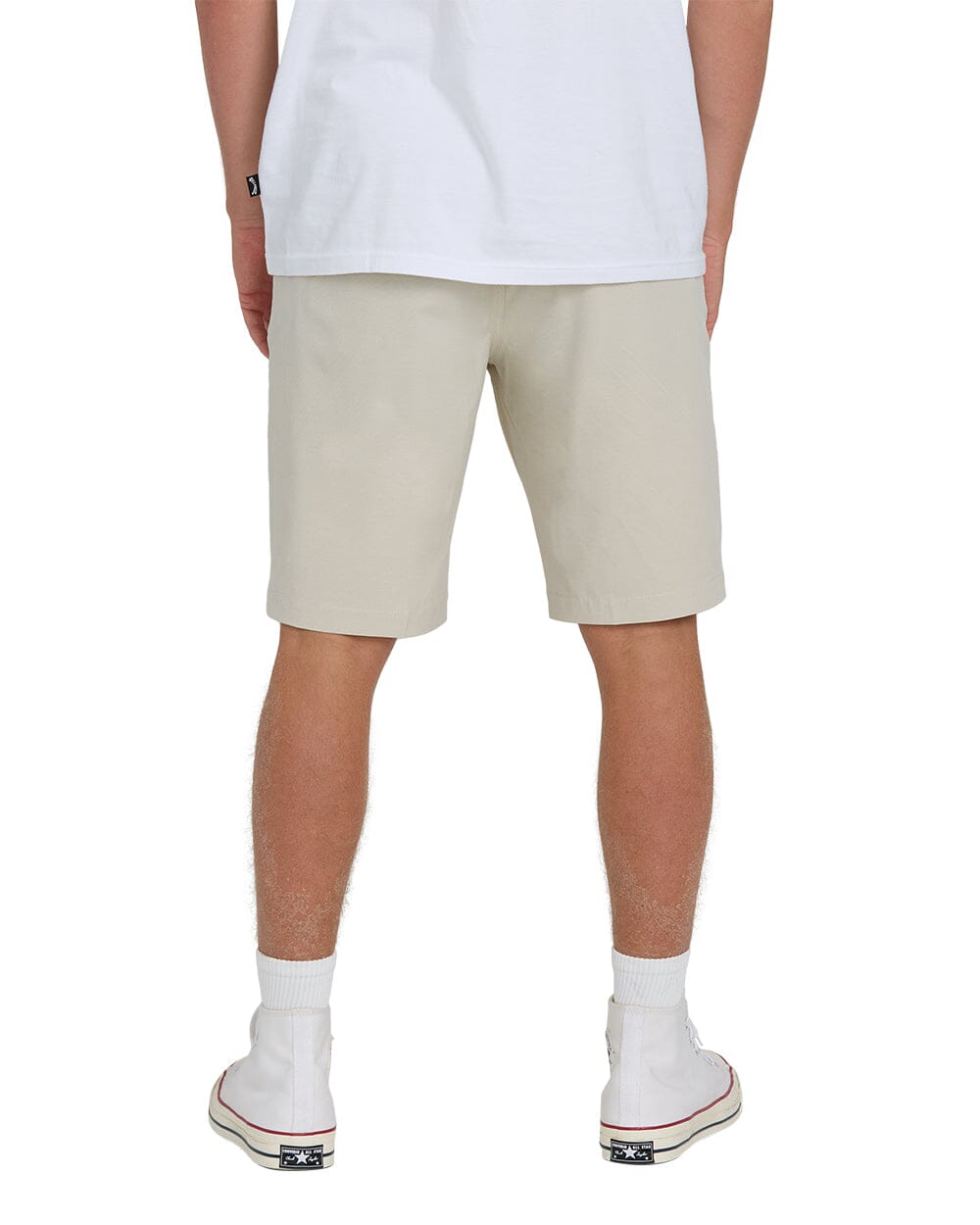 BILLABONG Crossfire Submersible 21" Hybrid Shorts Oatmeal Men's Hybrid Shorts Billabong 