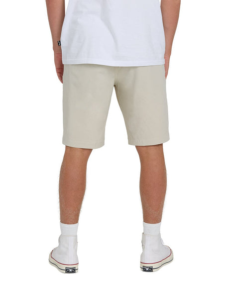 BILLABONG Crossfire Submersible 21" Hybrid Shorts Oatmeal Men's Hybrid Shorts Billabong 