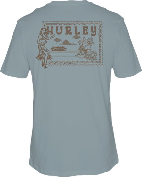 HURLEY Hula T-Shirt Worker BLue Men's Short Sleeve T-Shirts Hurley 