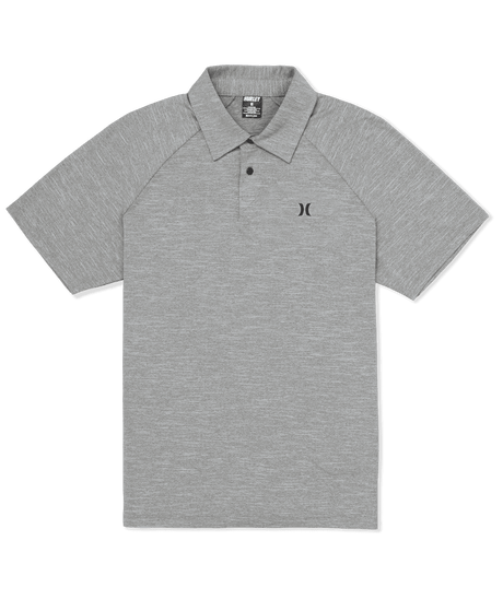 HURLEY H2O Dri Outback Polo Stone Grey Men's Polos Hurley 
