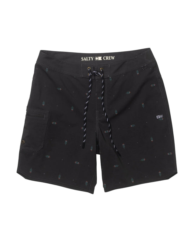 SALTY CREW Session 19" Boardshorts Phantom Men's Boardshorts Salty Crew 