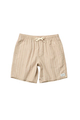RHYTHM Seersucker Stripe Jam Shorts Cedar Men's Walkshorts Rhythm 