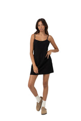 RHYTHM Women's Classic Slip Dress Black Women's Dresses Rhythm 