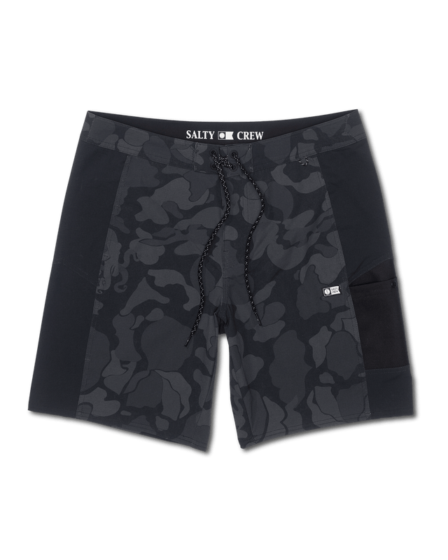 SALTY CREW Flagship Boatshorts Black Men's Boardshorts Salty Crew 