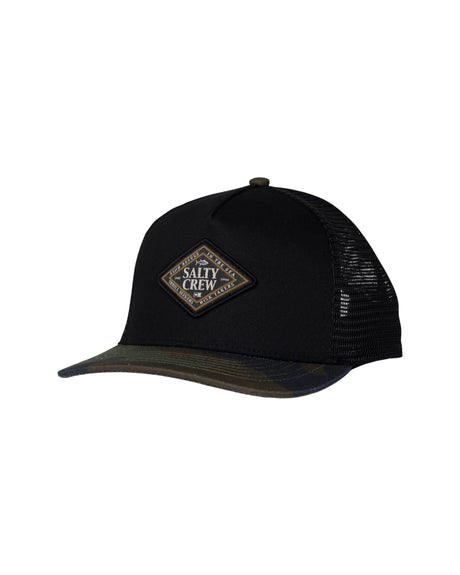 SALTY CREW Boys Iconic Trucker Hat Camo Boy's Hats Salty Crew 