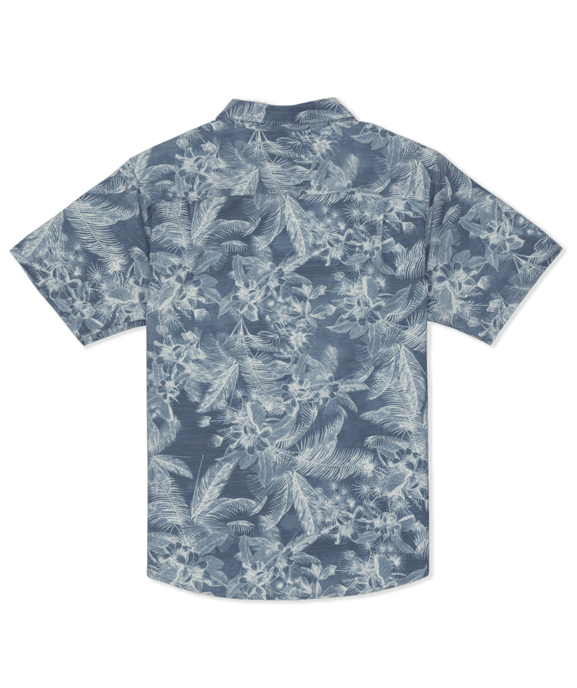 HURLEY Newport Stretch Short Sleeve Button Up Monsoon Men's Short Sleeve Button Up Shirts Hurley 