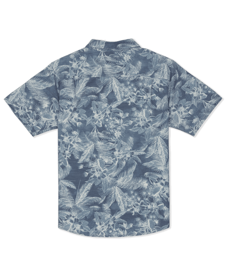 HURLEY Newport Stretch Short Sleeve Button Up Monsoon Men's Short Sleeve Button Up Shirts Hurley 