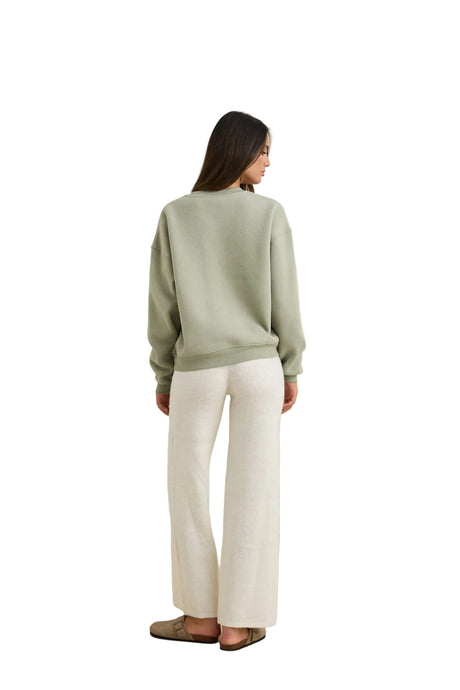 RHYTHM Women's Melia Crew Neck Fleece Palm Women's Crewnecks Rhythm 