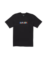 BILLABONG Block Party T-Shirt Washed Black Men's Short Sleeve T-Shirts Billabong 