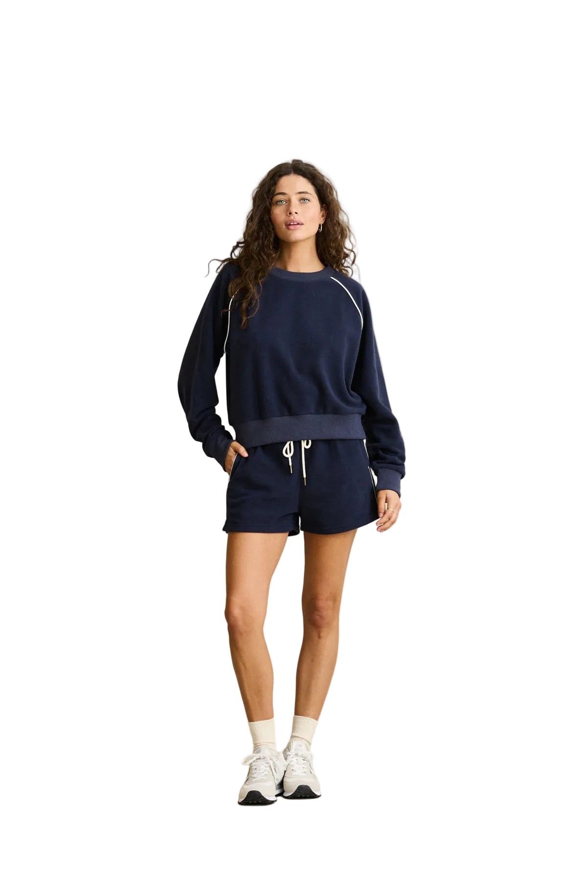 RHYTHM Women's Pipe Polar Fleece Crewneck Ocean Women's Crewnecks Rhythm 