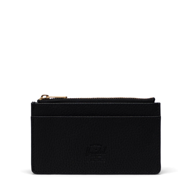 HERSCHEL Oscar Large Oscar Large Cardholder Vegan Leather Black Women's Wallets Herschel Supply Company 