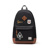 HERSCHEL Heritage Backpack Patches Black Backpacks Herschel Supply Company 