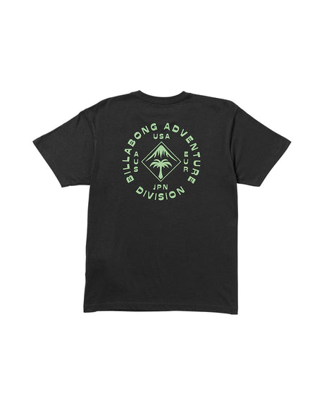 BILLABONG Rotation A/Div T-Shirt Dark Stone Men's Short Sleeve T-Shirts Billabong 