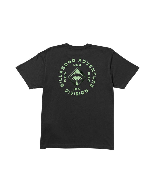 BILLABONG Rotation A/Div T-Shirt Dark Stone Men's Short Sleeve T-Shirts Billabong 