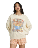 BILLABONG Women's Echo Crew Winter White Women's Crewnecks Billabong 