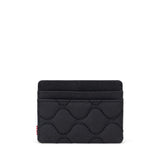 HERSCHEL Charlie Quilted Capsule Cardholder Black Men's Wallets Herschel Supply Company 