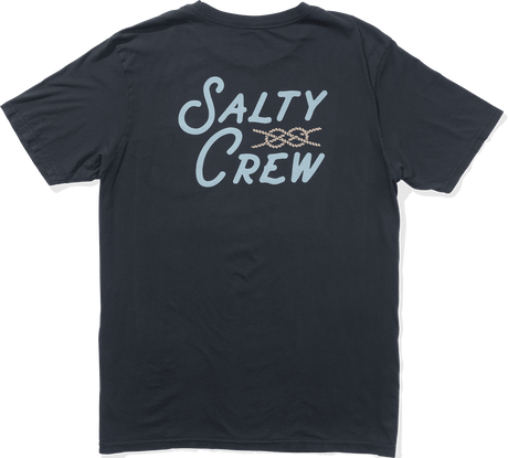 SALTY CREW Splice Vintage Pocket T-Shirt Vintage Black Men's Short Sleeve T-Shirts Salty Crew 
