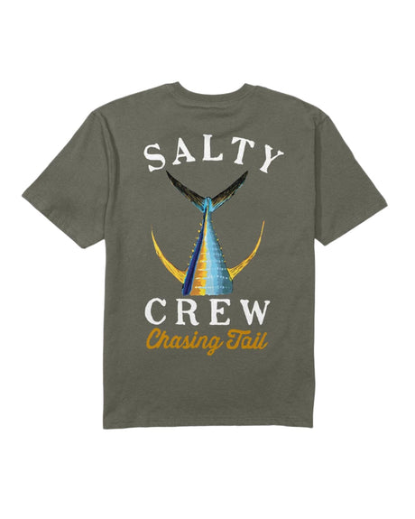 SALTY CREW Tailed T-Shirt Dusty Olive Men's Short Sleeve T-Shirts Salty Crew 