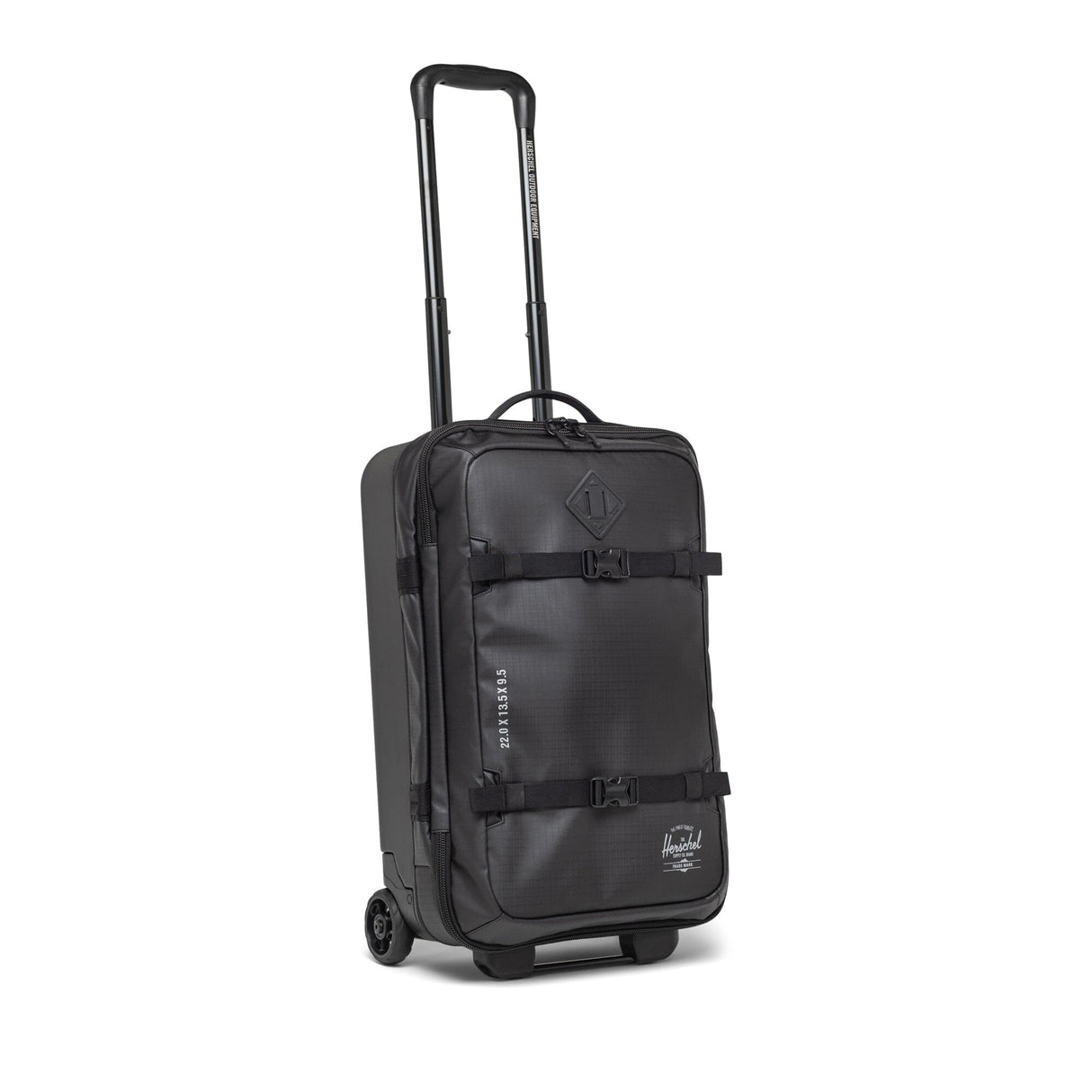 HERSCHEL All Season Hybrid Roller Large Carry On 41L Bag Black Luggage Herschel Supply Company 