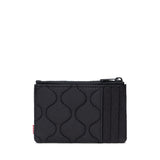 HERSCHEL Oscar Quilted Capsule Cardholder Black Men's Wallets Herschel Supply Company 