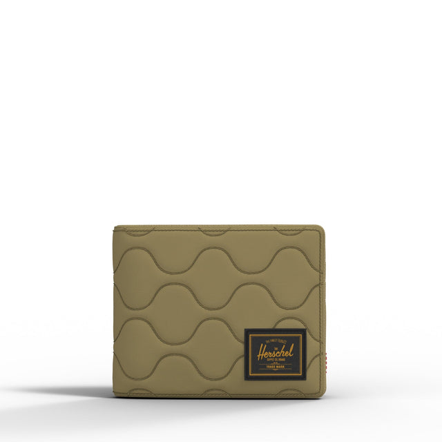 HERSCHEL Quilted Roy Wallet Khaki Tonal Men's Wallets Herschel Supply Company 