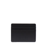 HERSCHEL Charlie Cardholder Wallet Vegan Leather Black Men's Wallets Herschel Supply Company 