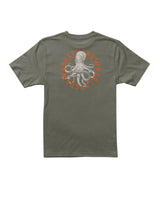 SALTY CREW Boys Tentacles T-Shirt Dusty Olive Boy's T-Shirts Salty Crew 
