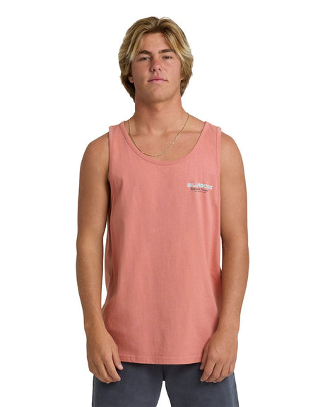 BILLABONG Tailgating Tank Ash Rose Men's Tank Tops Billabong 