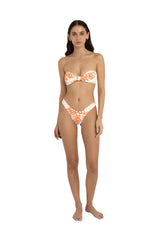 RHYTHM Women's Sanctuary Floral Skimpy Bikini Bottom White Women's Bikini Bottoms Rhythm 