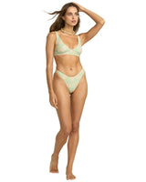 BILLABONG Women's More To Sea Skimpy Hike Bikini Bottom Pistachio Women's Bikini Bottoms Billabong 