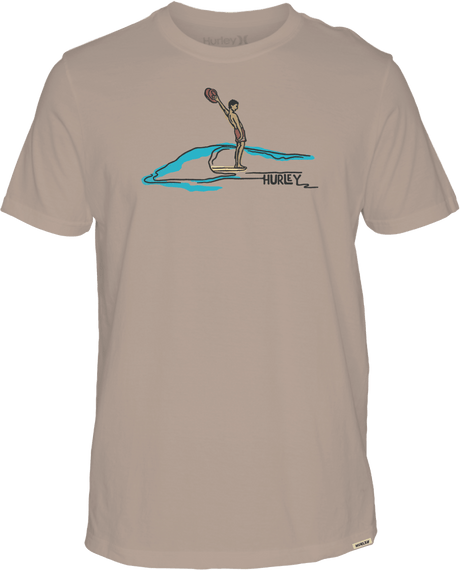 HURLEY Yew Haw T-Shirt Bristlecone Men's Short Sleeve T-Shirts Hurley 
