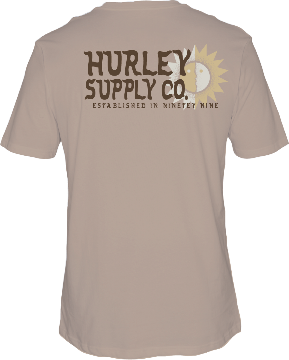 HURLEY Day And Night T-Shirt Bristlecone Men's Short Sleeve T-Shirts Hurley 
