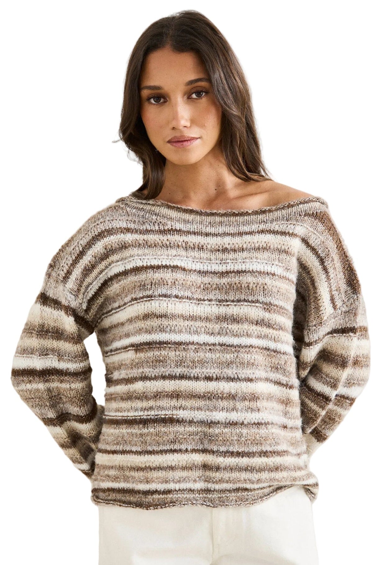 RHYTHM Women's Baklava Knit Sand Women's Sweaters Rhythm 