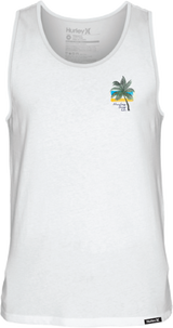 HURLEY Island Time Tank White Men's Tank Tops Hurley 