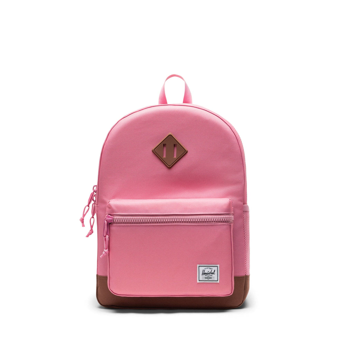 HERSCHEL Kids Heritage Backpack Cashmere Rose/Saddle Brown Backpacks Herschel Supply Company 