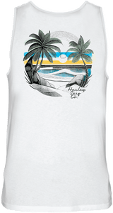 HURLEY Island Time Tank White Men's Tank Tops Hurley 