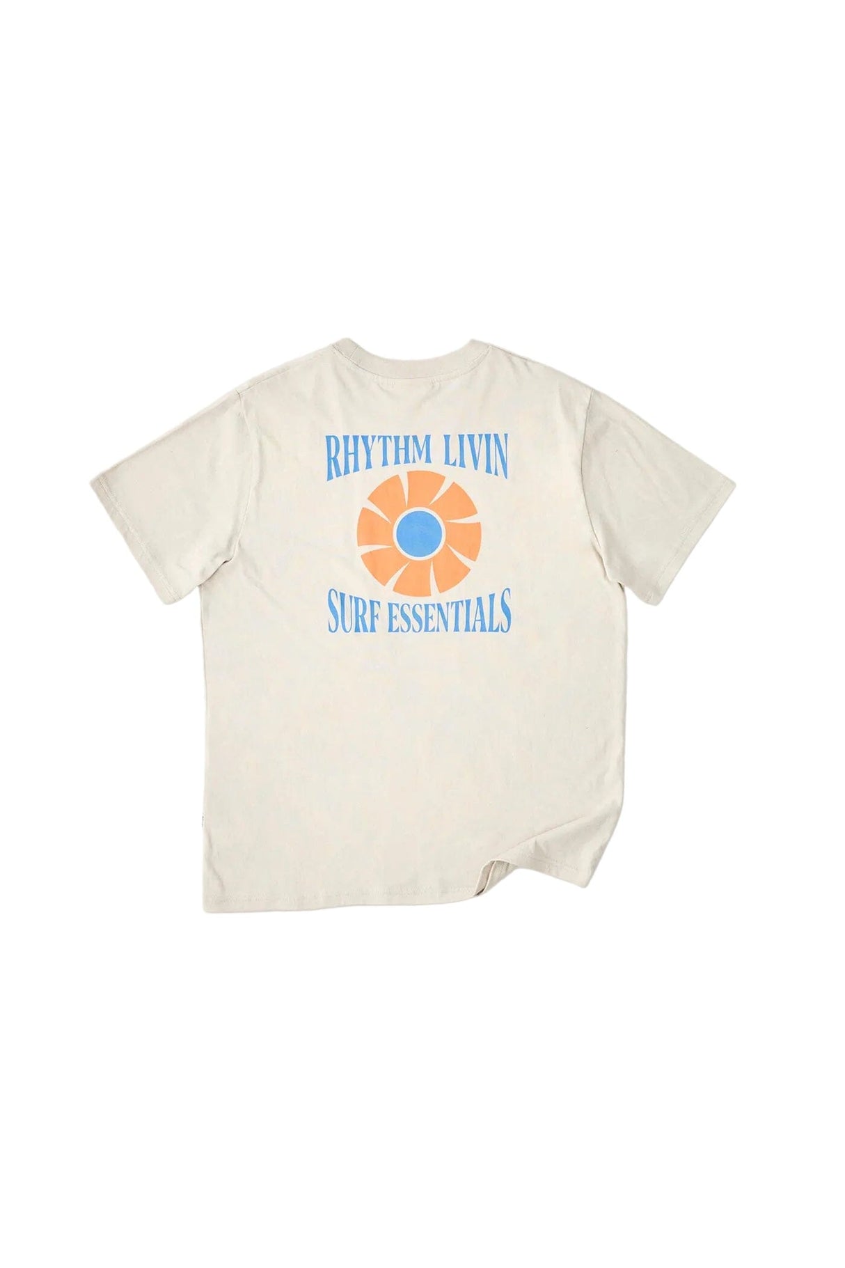 RHYTHM Surf Essentials T-Shirt Moonrock Men's Short Sleeve T-Shirts Rhythm 