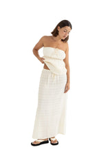 RHYTHM Women's Sandy Cove Midi Skirt Natural Women's Skirts Rhythm 
