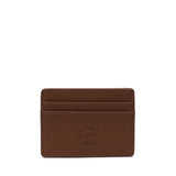 HERSCHEL Charlie Cardholder Wallet Vegan Leather Saddle Brown Men's Wallets Herschel Supply Company 