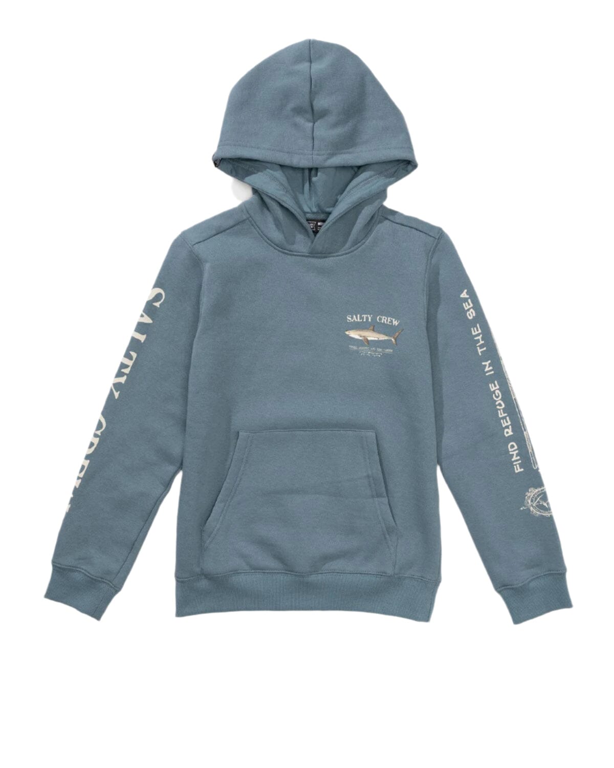 SALTY CREW Boys Bruce Pullover Hoodie Slate Boy's Pullover Hoodies Salty Crew 