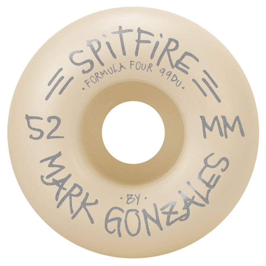 SPITFIRE Gonz Shmoo F4 99 Classic 52mm Skateboard Wheels Skateboard Wheels Spitfire 