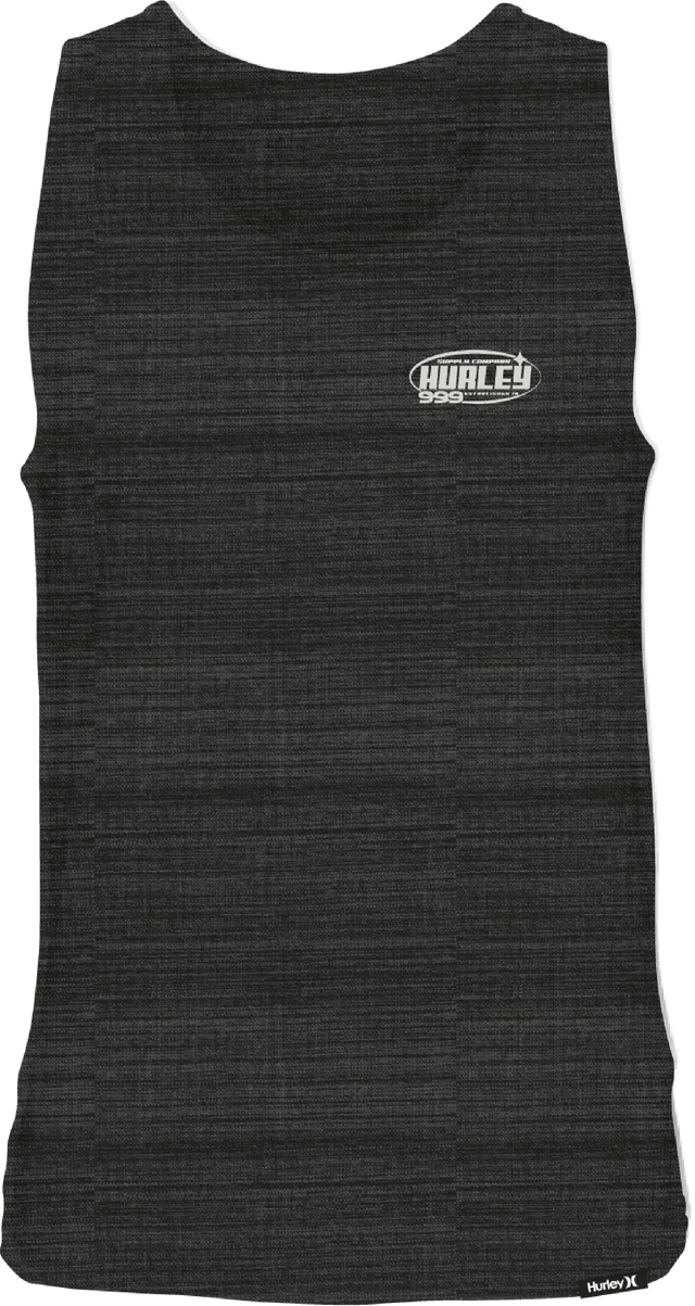 HURLEY Speed Stars Slub Tank Black Heather Men's Tank Tops Hurley 