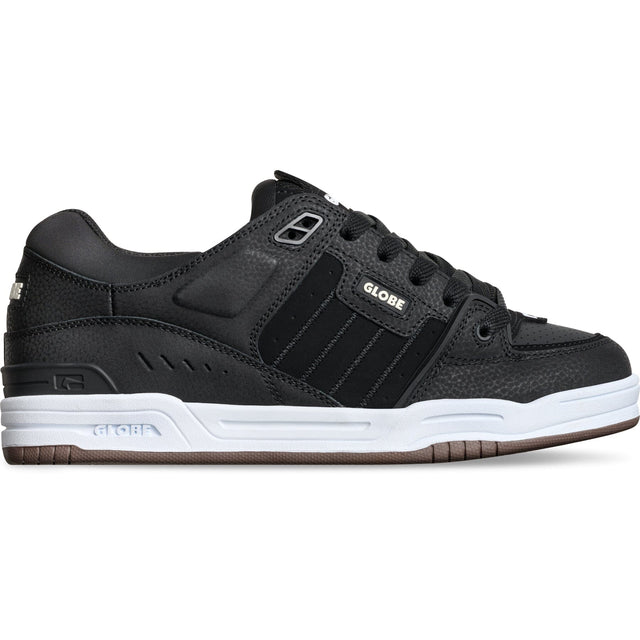 GLOBE Fusion Shoes Black/White/Gum Men's Skate Shoes Globe 