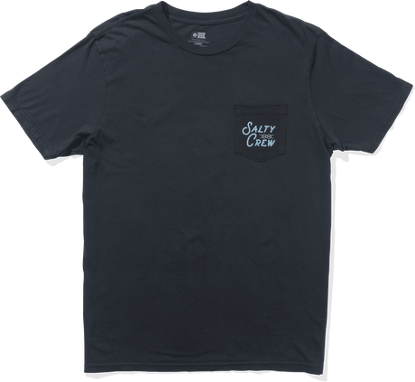 SALTY CREW Splice Vintage Pocket T-Shirt Vintage Black Men's Short Sleeve T-Shirts Salty Crew 