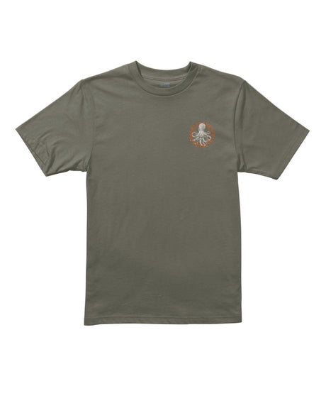 SALTY CREW Boys Tentacles T-Shirt Dusty Olive Boy's T-Shirts Salty Crew 